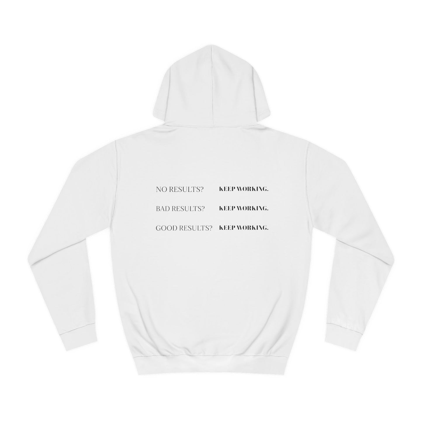 KEEP WORKING - HOODIE